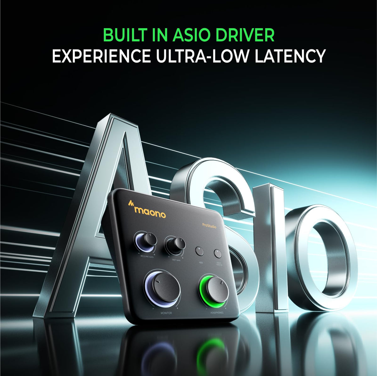 USB Audio Interface for Guitar & Vocals R4321