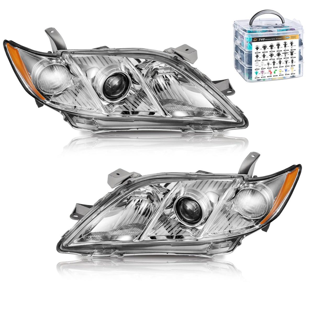 Anti-Fogging Headlights Assembly for Toyota Camry M155
