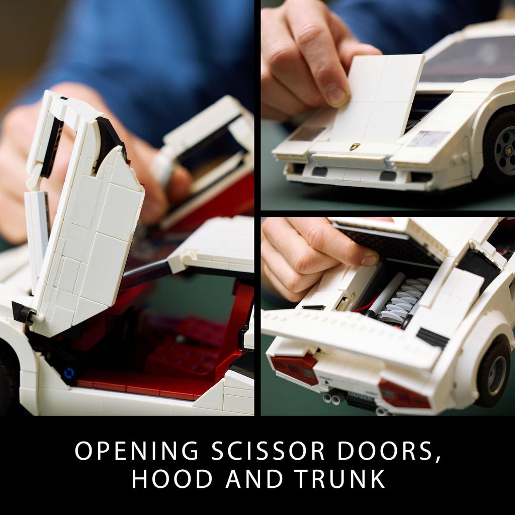 Model Car Kit Building Set with Scissor Doors V12 Engine Z903