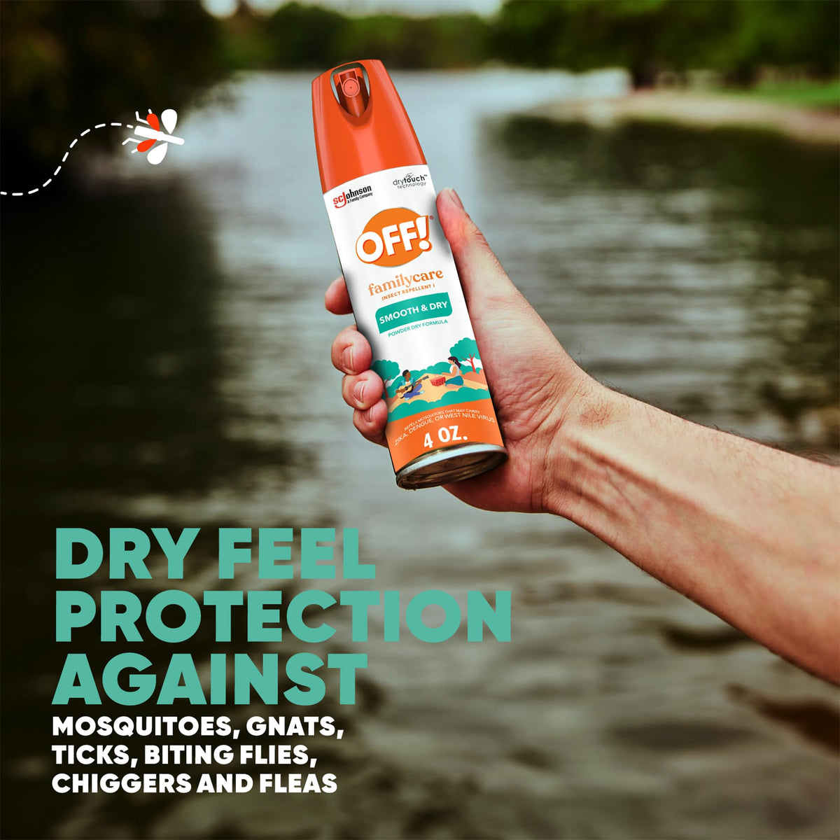 Insect & Mosquito Repellent Bug Spray 4 oz 2-Pack Q389