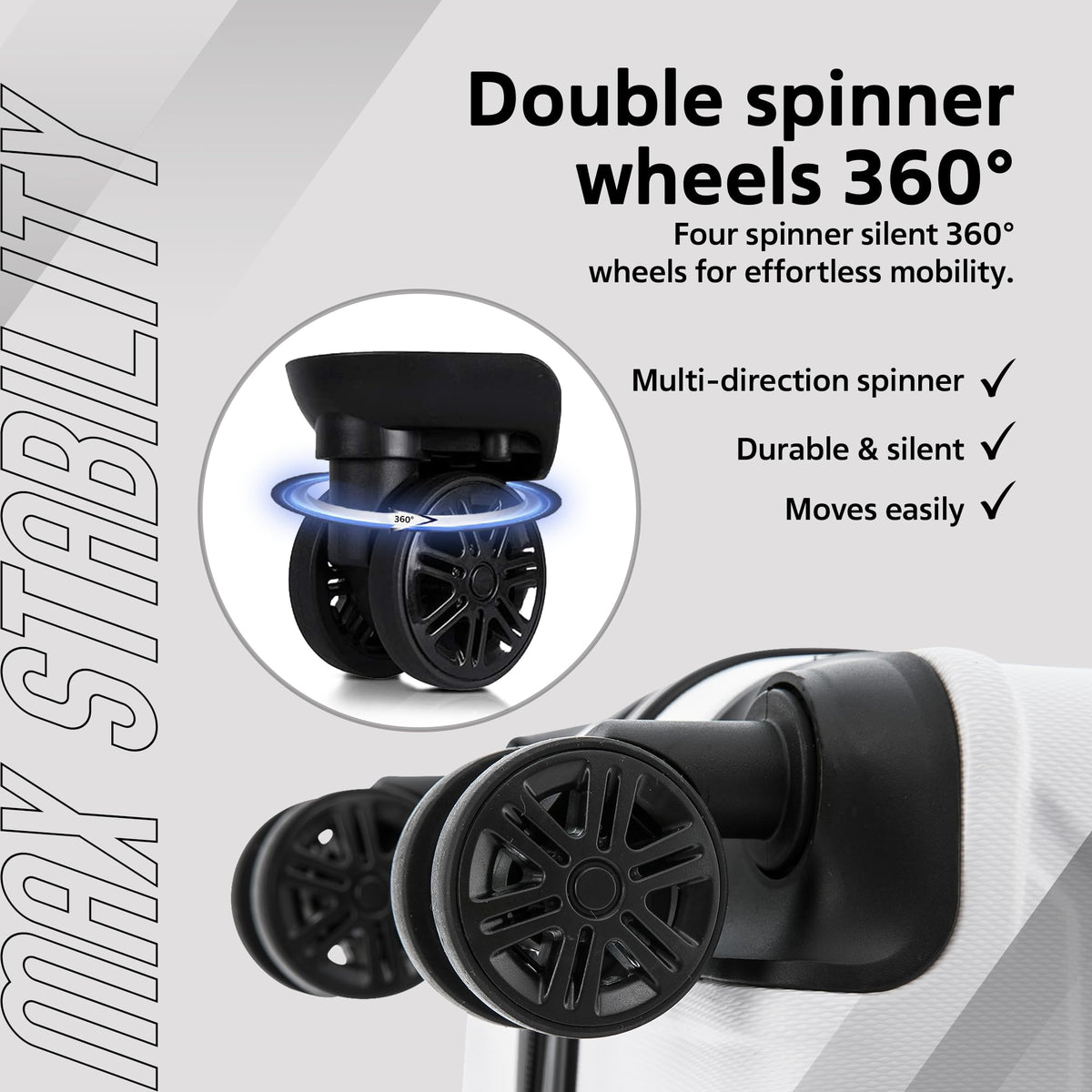 20-Inch Hardside Spinner Luggage F76179