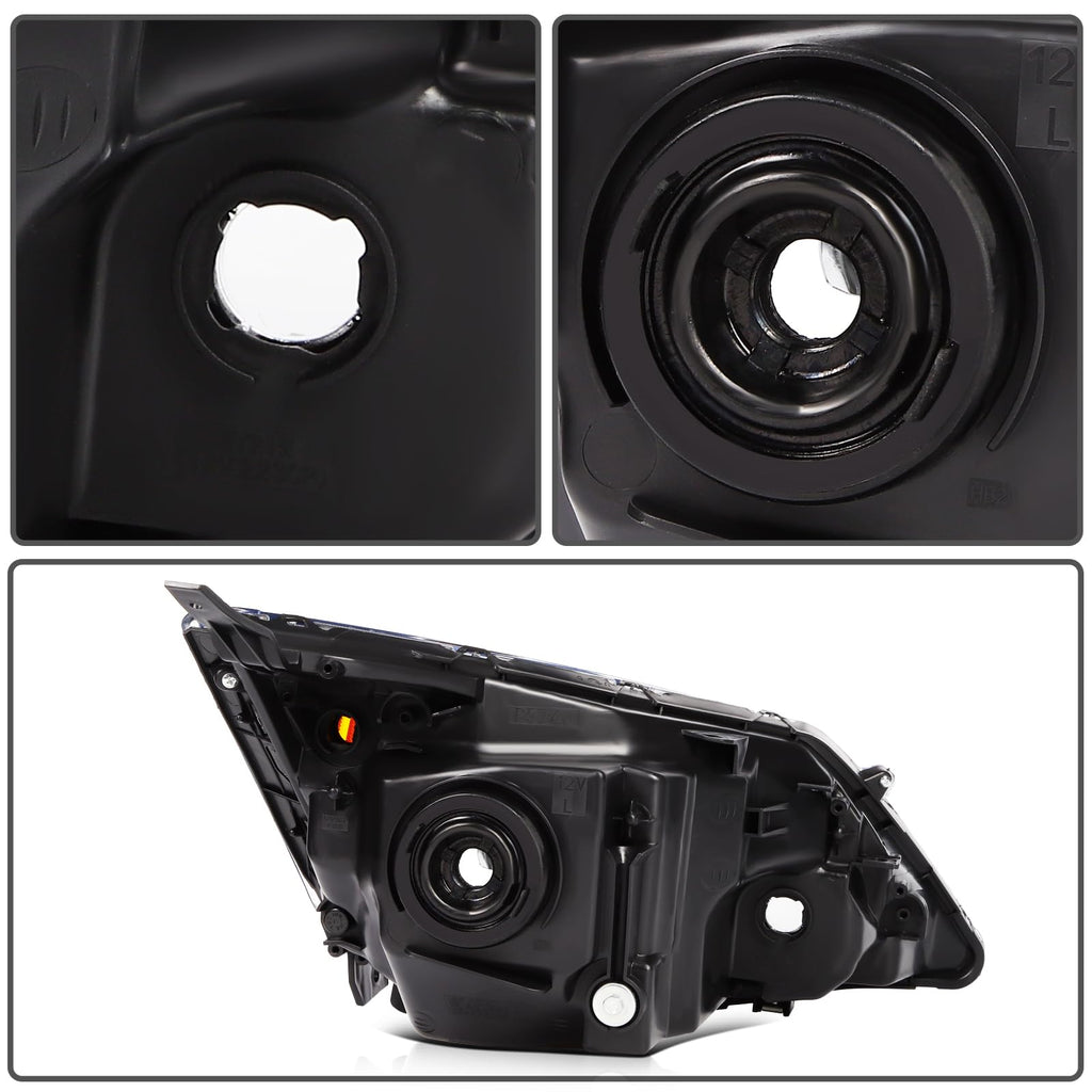 Chrome Housing Clear Corner Headlight Assembly A888145