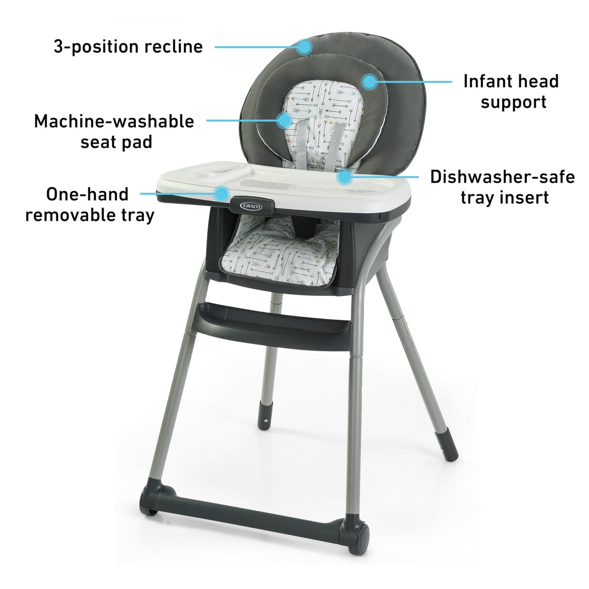 6-in-1 Convertible Highchair C896308