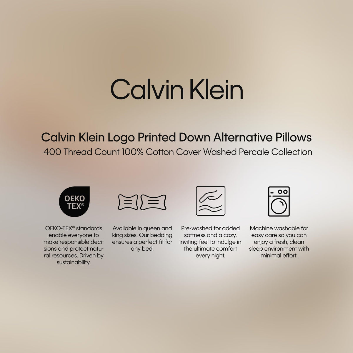 King Size Set of 2 Down Alternative Pillow J72752