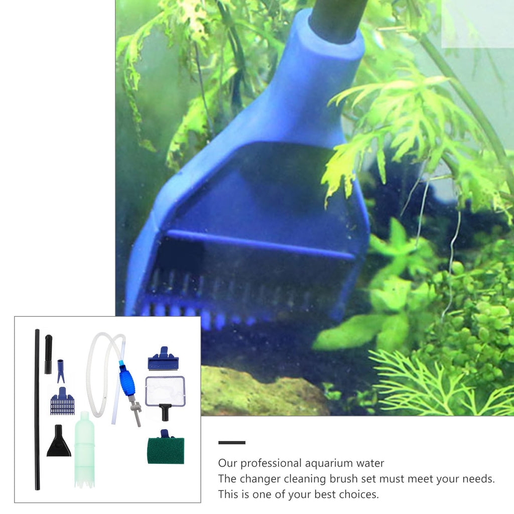 5 in 1 Fish Tank Siphon Cleaner Brush Set O9909