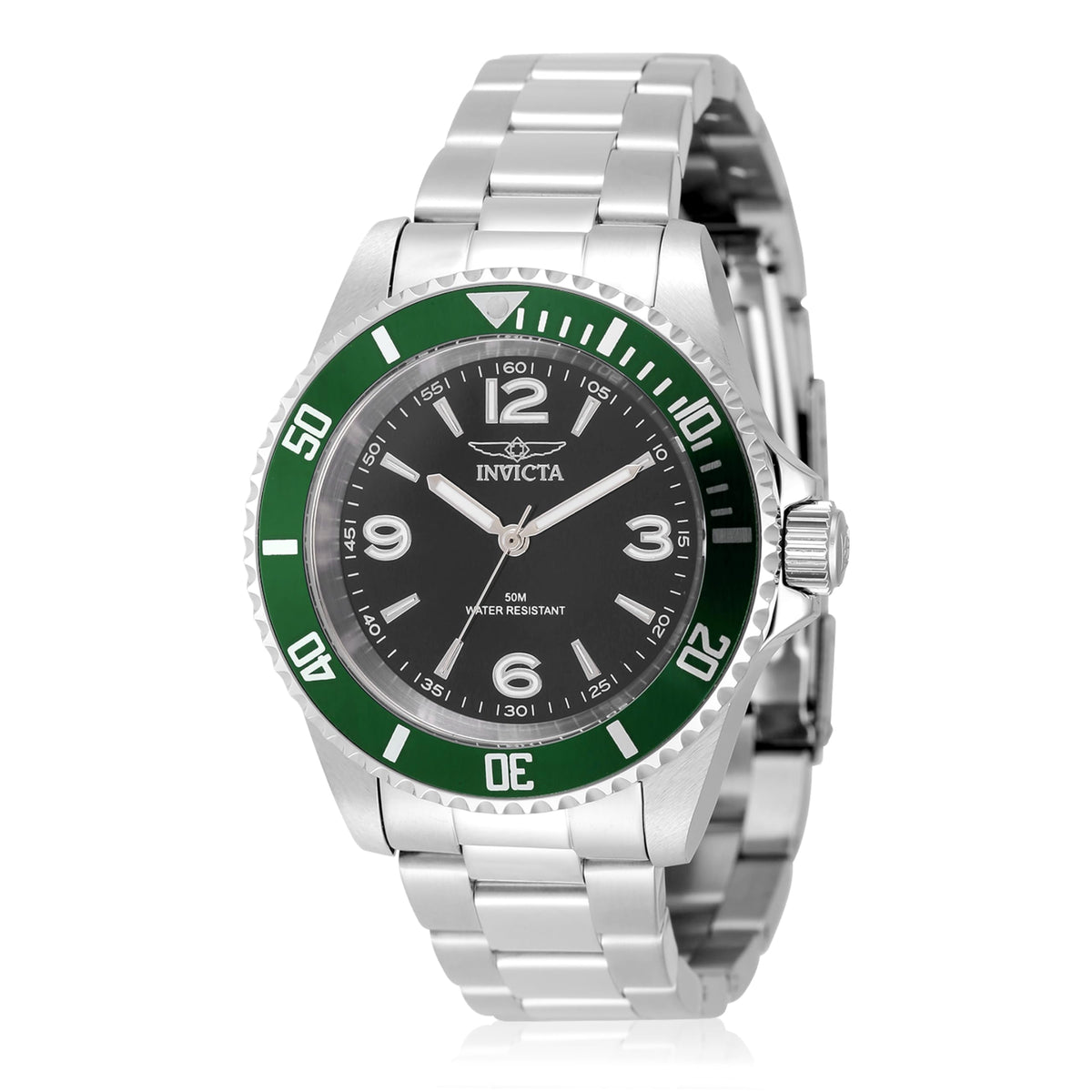 40mm Stainless Steel Black Dial Quartz C298