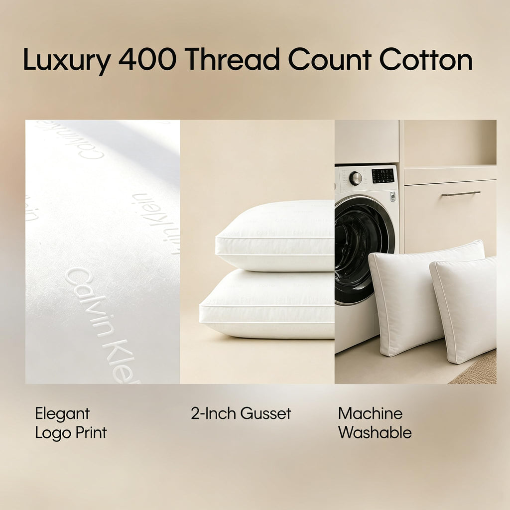 King Size Set of 2 Down Alternative Pillow J72752