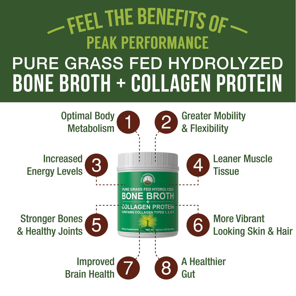 Bone Broth Collagen Protein Peptides Powder M572389