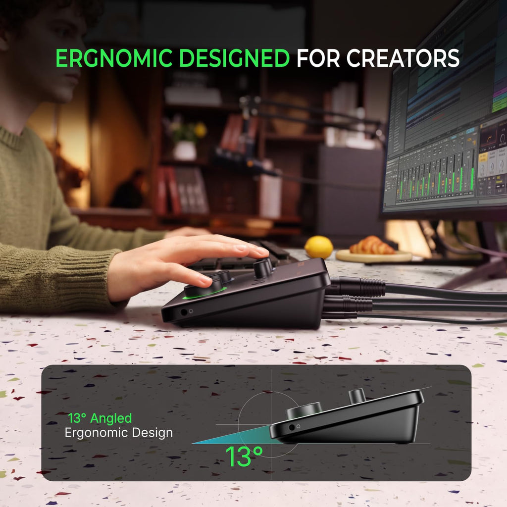 USB Audio Interface for Guitar & Vocals R4321