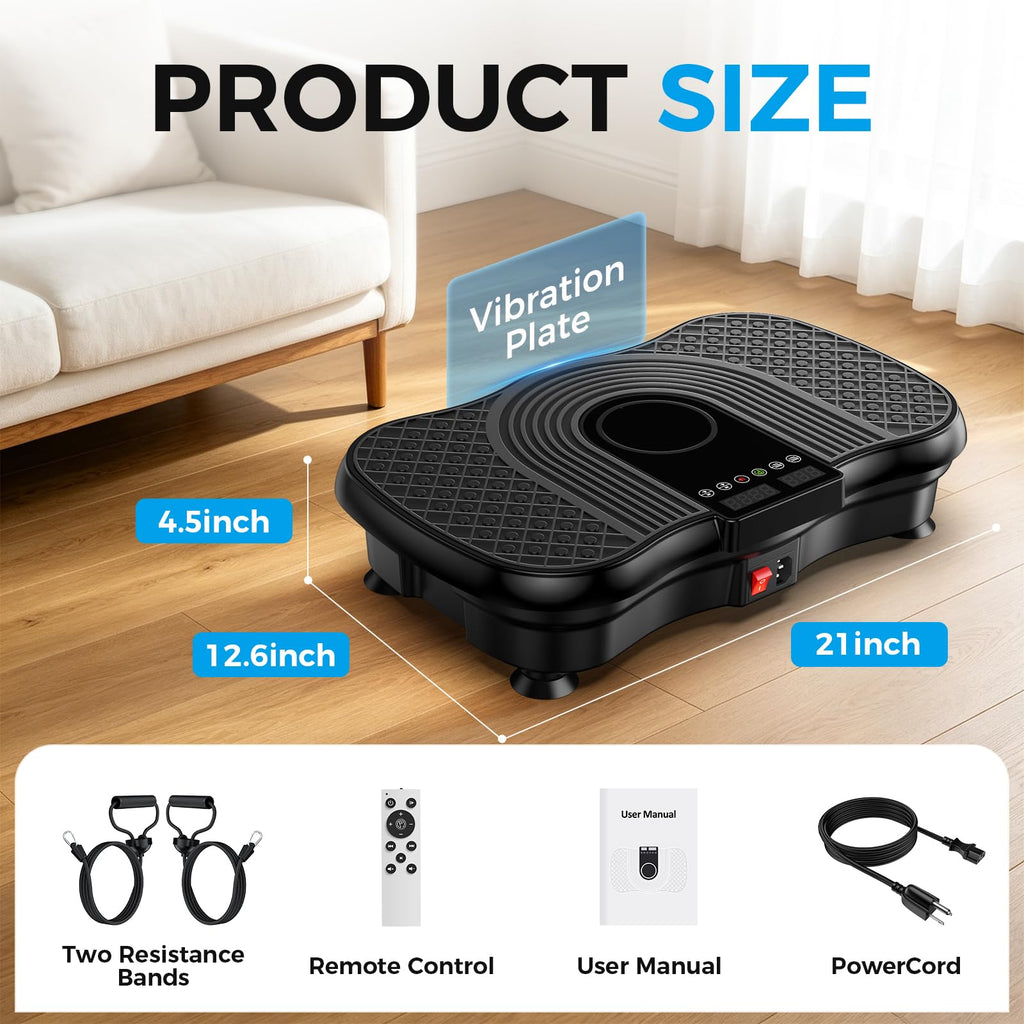 Vibration Plate Exercise Machine 400 Lbs T5206