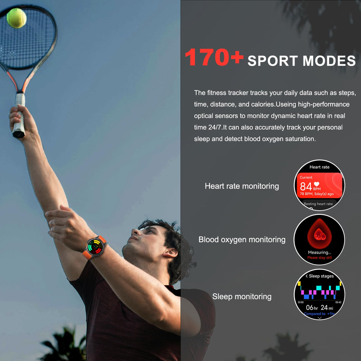 Military Smart Watch with GPS Q687