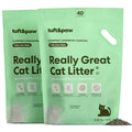 Tofu Cat Litter Clumping Flushable Unscented 9.25lbs 2Bags N7768
