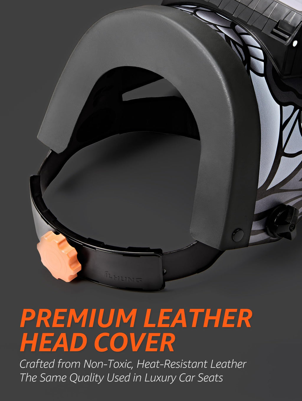 Auto Darkening Welding Helmet Flip Up Lens Shade 4/9-13 White Y30141