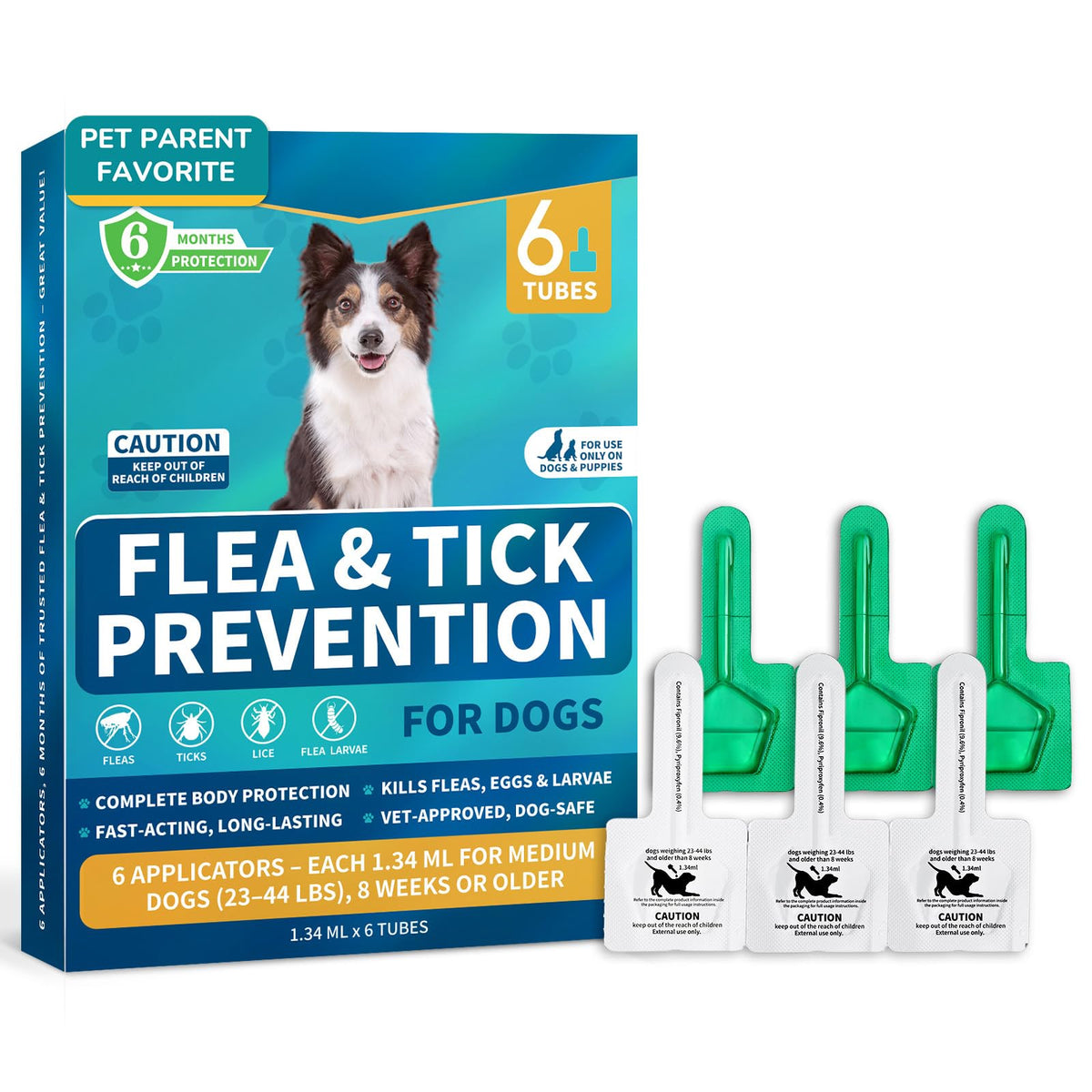 Flea and Tick Prevention for Medium Dogs F9586