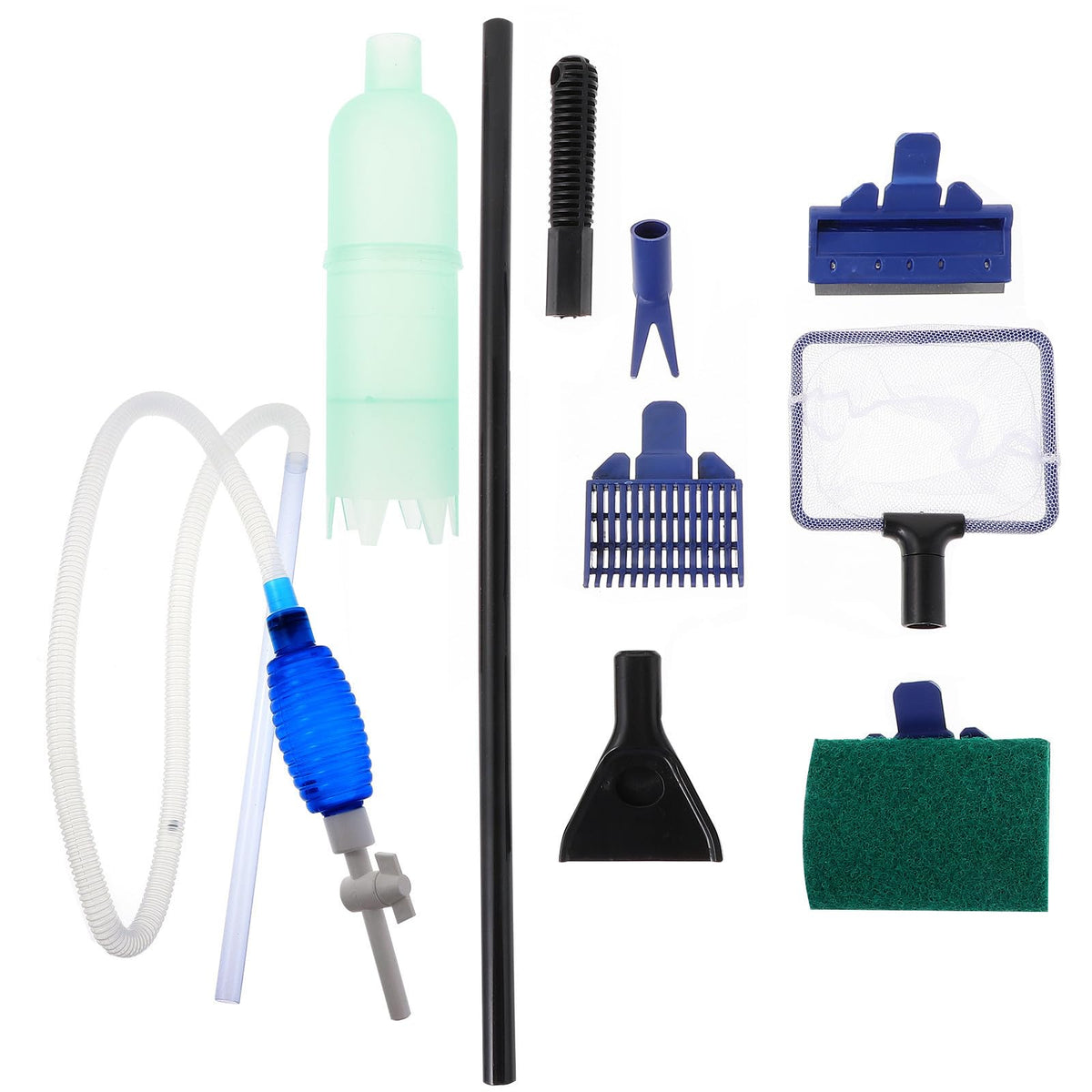 5 in 1 Fish Tank Siphon Cleaner Brush Set O9909