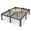 18 Inch Queen Size Metal Platform Bed Frame C98303