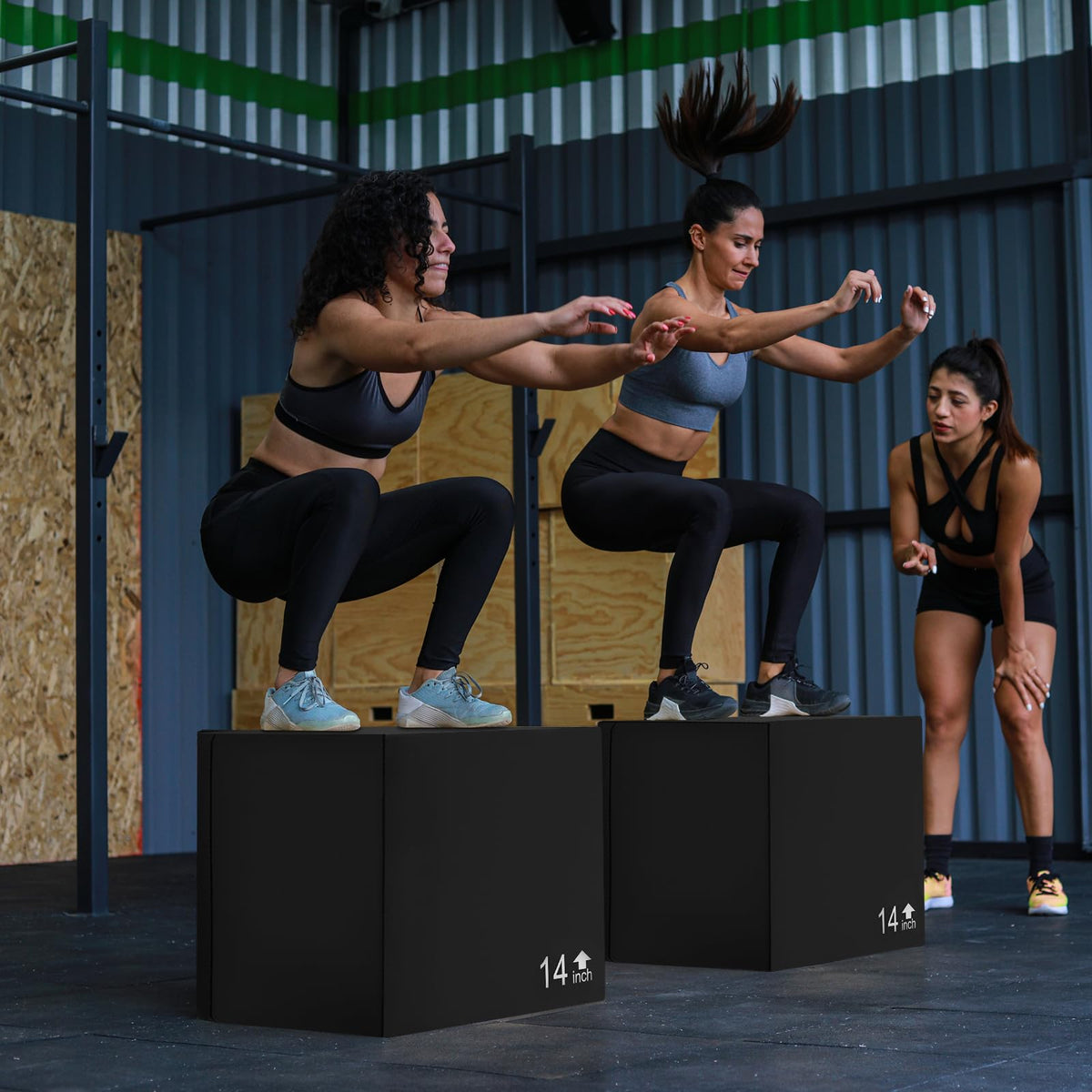 3 in 1 Foam Plyometric Jump Box A356