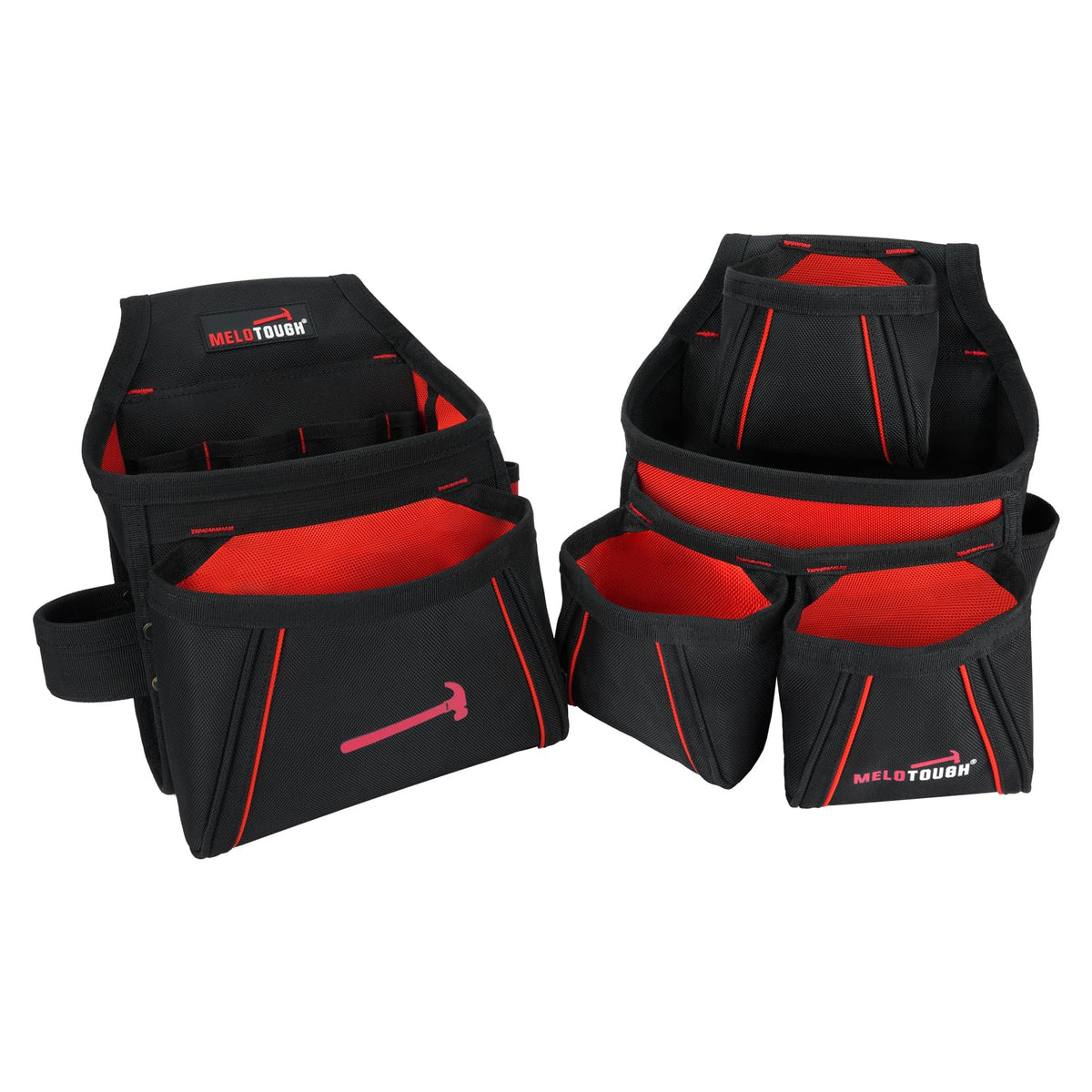 Tool Belt with Suspenders Heavy Duty Carpenter Apron X877901
