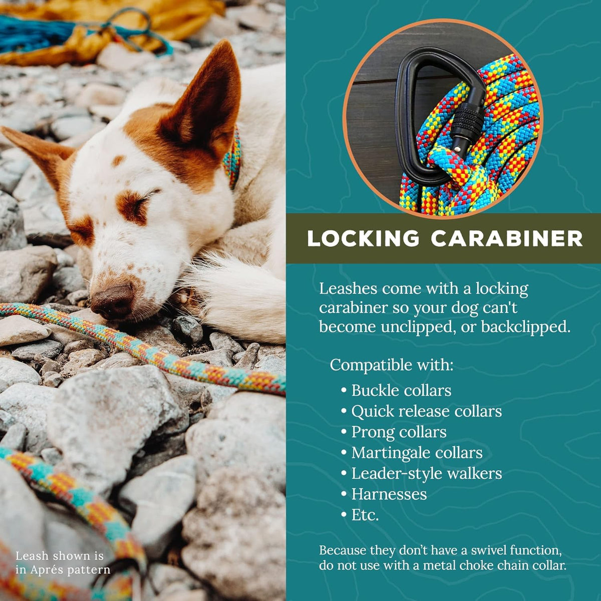 Climbing Rope Dog Leash 5ft Z631360