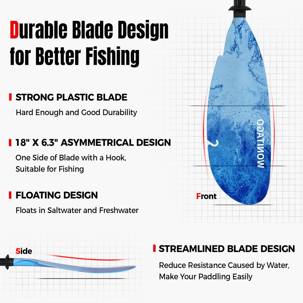 Adjustable Carbon Fiber Kayak Paddle A53851
