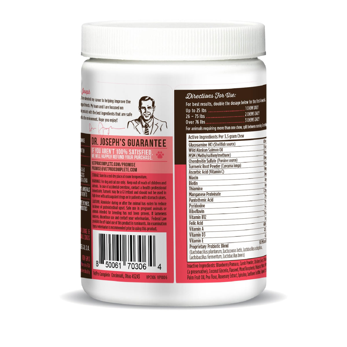 120 Count Dog Multivitamin Chew P353597