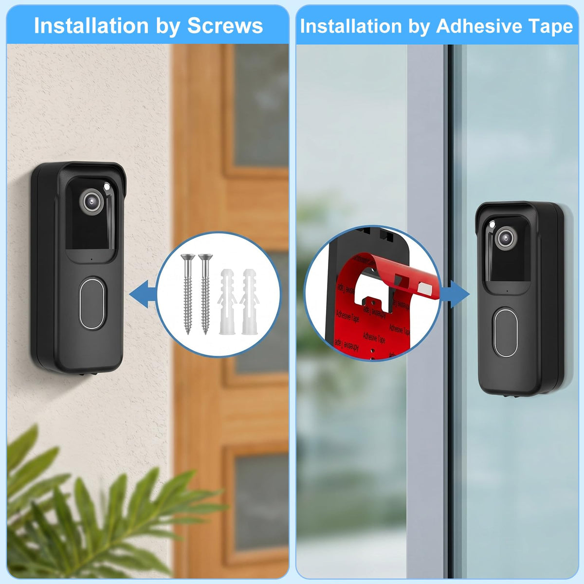 Door Mount for Blink Video Doorbell with Outlet Wall Mount K726