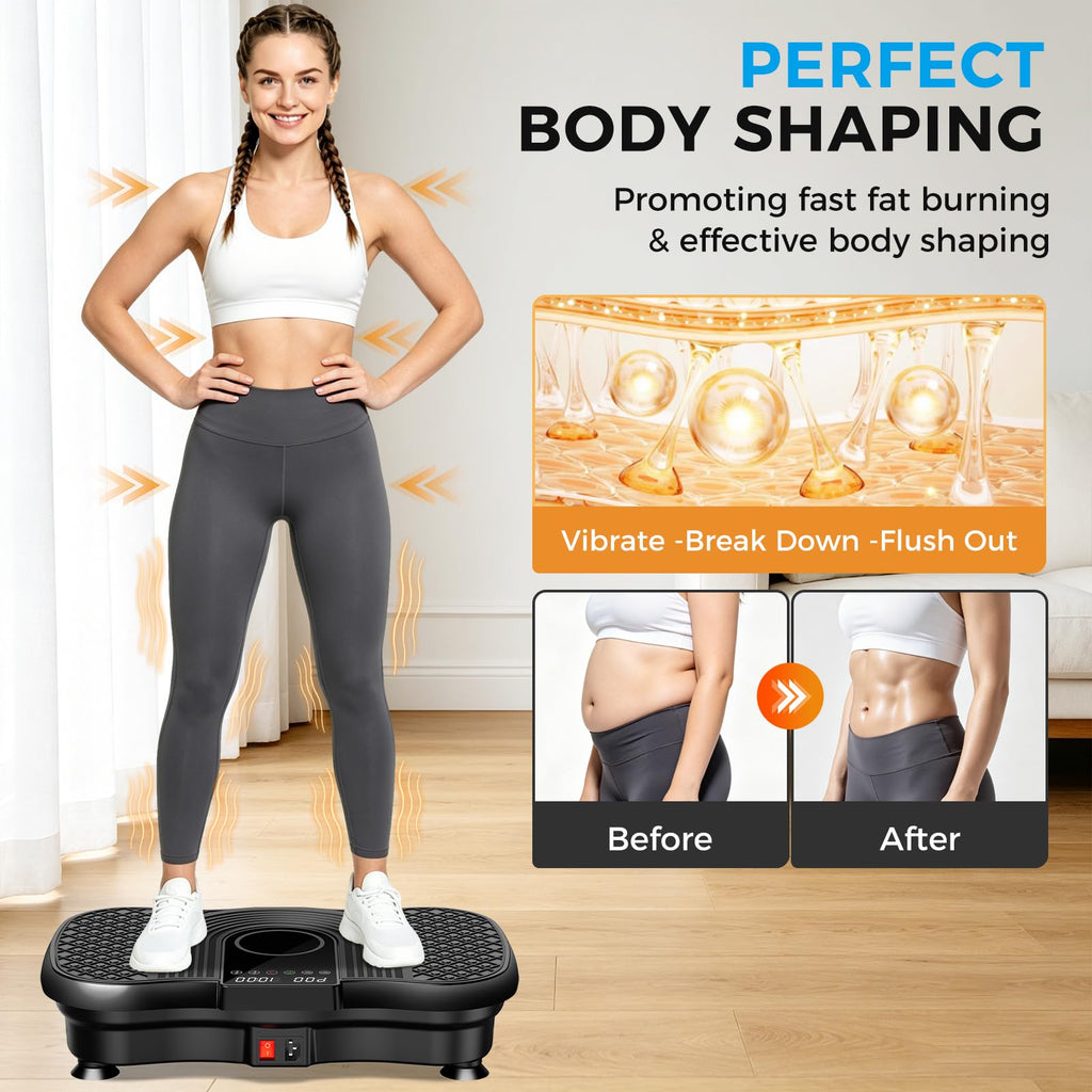 Vibration Plate Exercise Machine 400 Lbs T5206