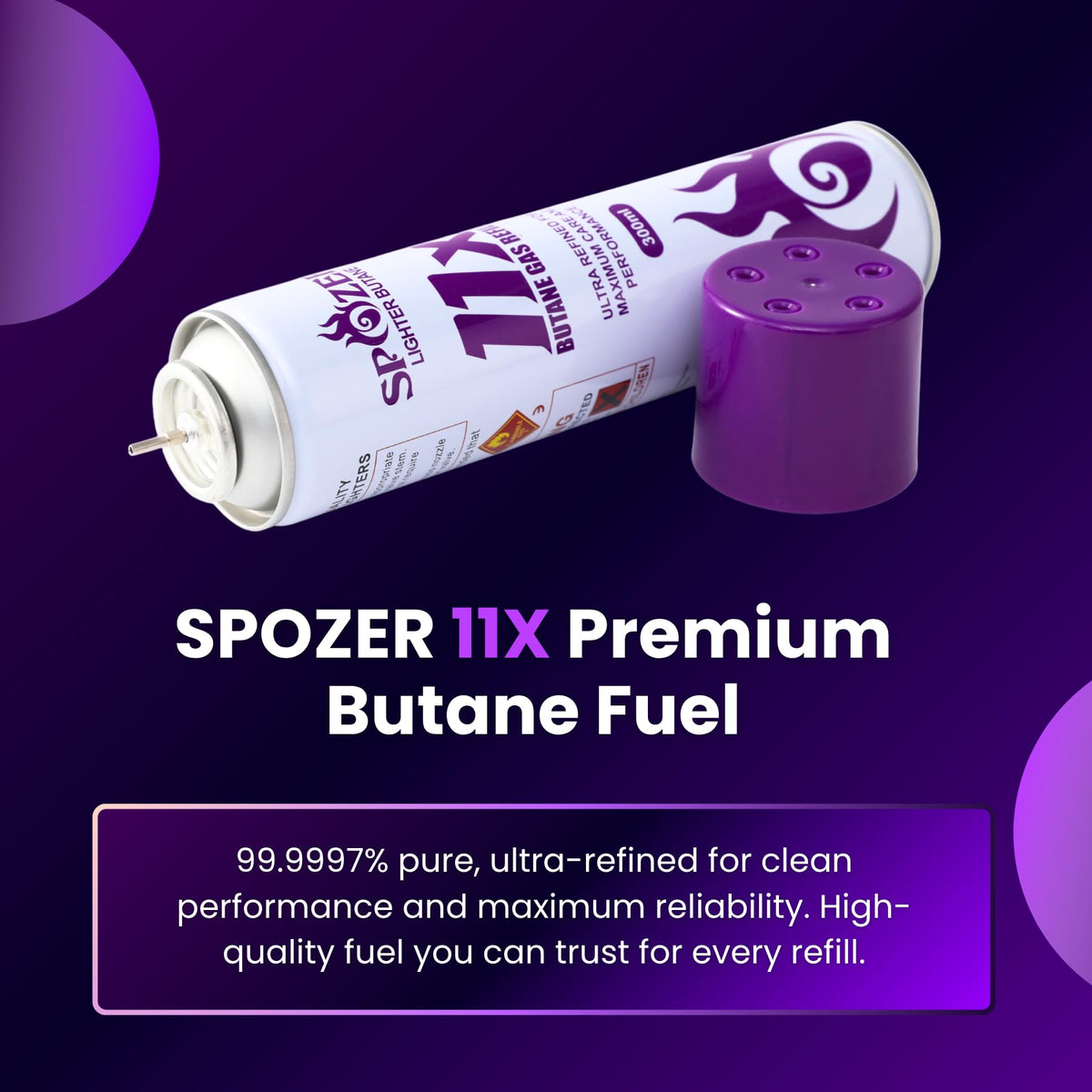 11X Butane Fuel Refill 300ml 12 Cans P92461