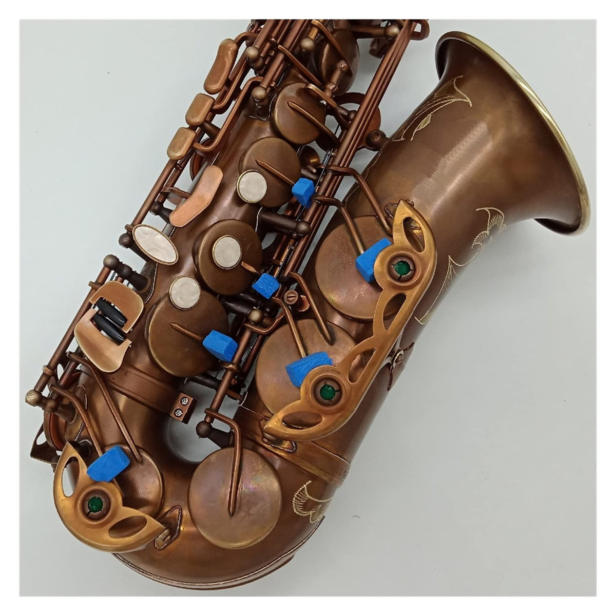 Antique Copper E-Flat Alto Saxophone H2461