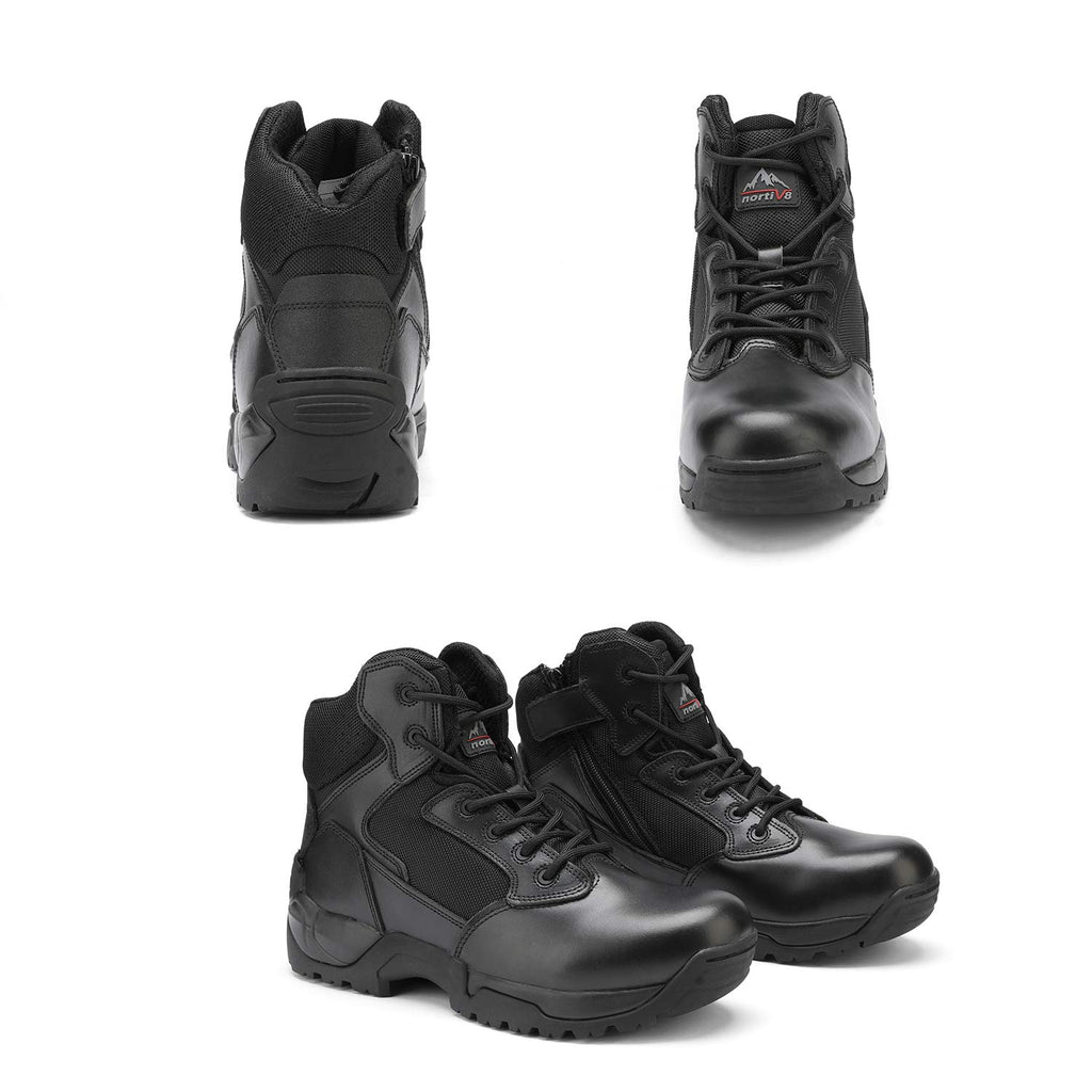 Mens Side Zip Work Boots X8921