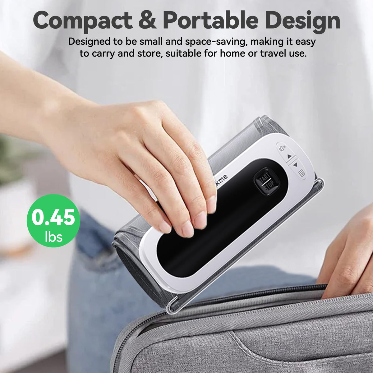 Rechargeable Automatic Upper Arm Blood Pressure Monitor F44270