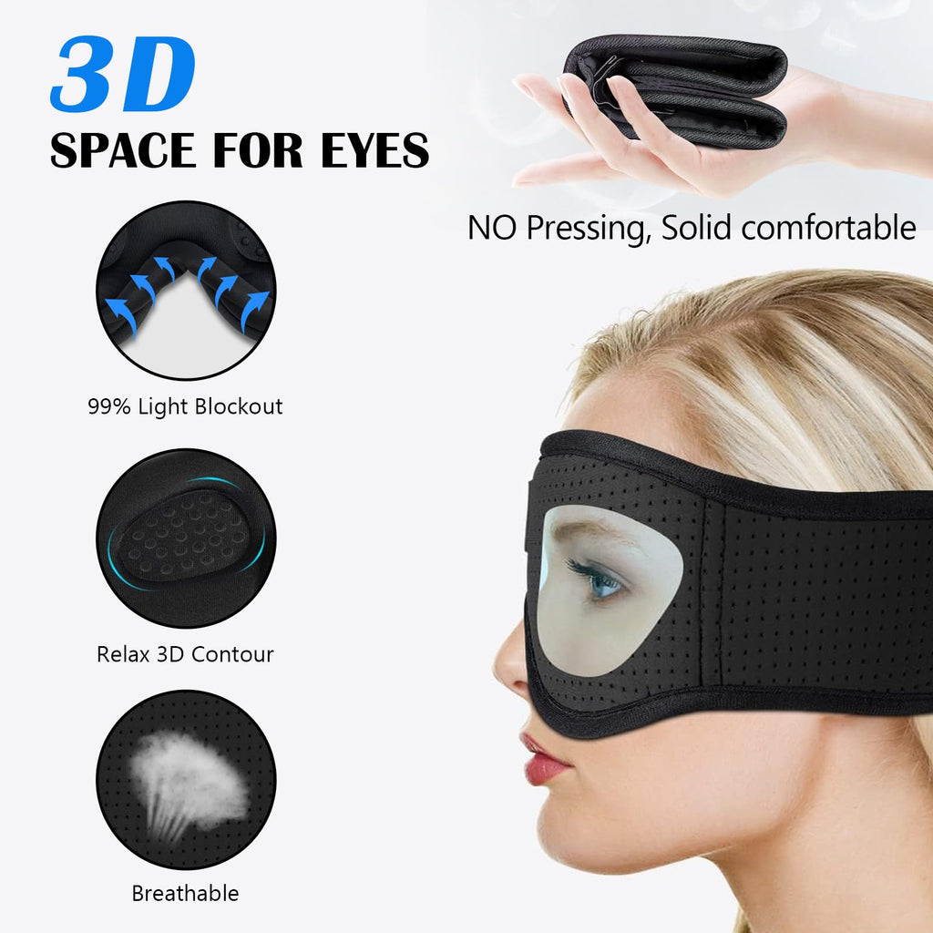 Sleep Mask with Bluetooth Headphones N643