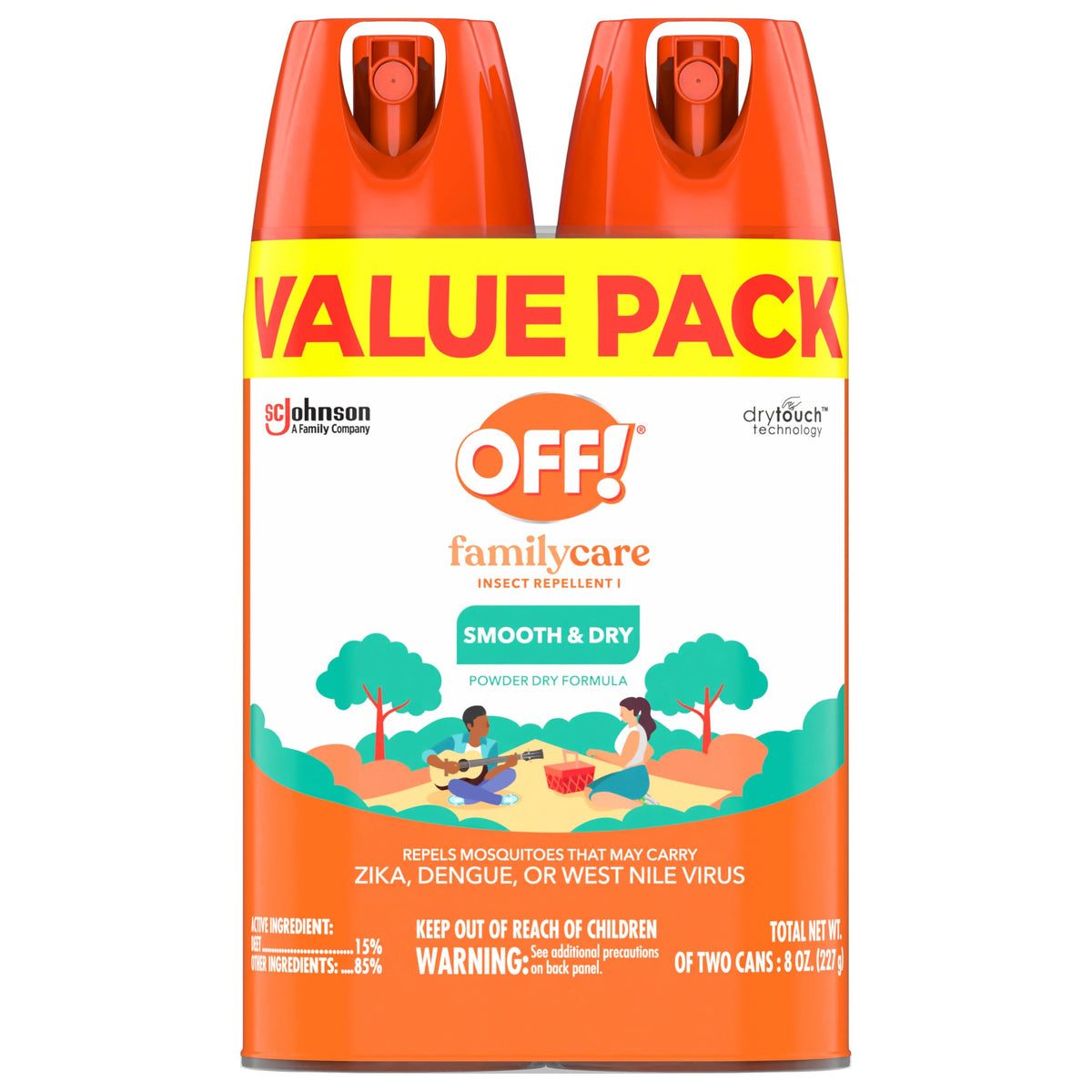 Insect & Mosquito Repellent Bug Spray 4 oz 2-Pack Q389