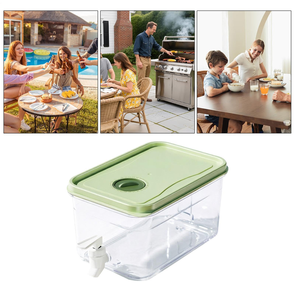 Large Capacity Cold Drink Water Dispenser Pitcher R91638
