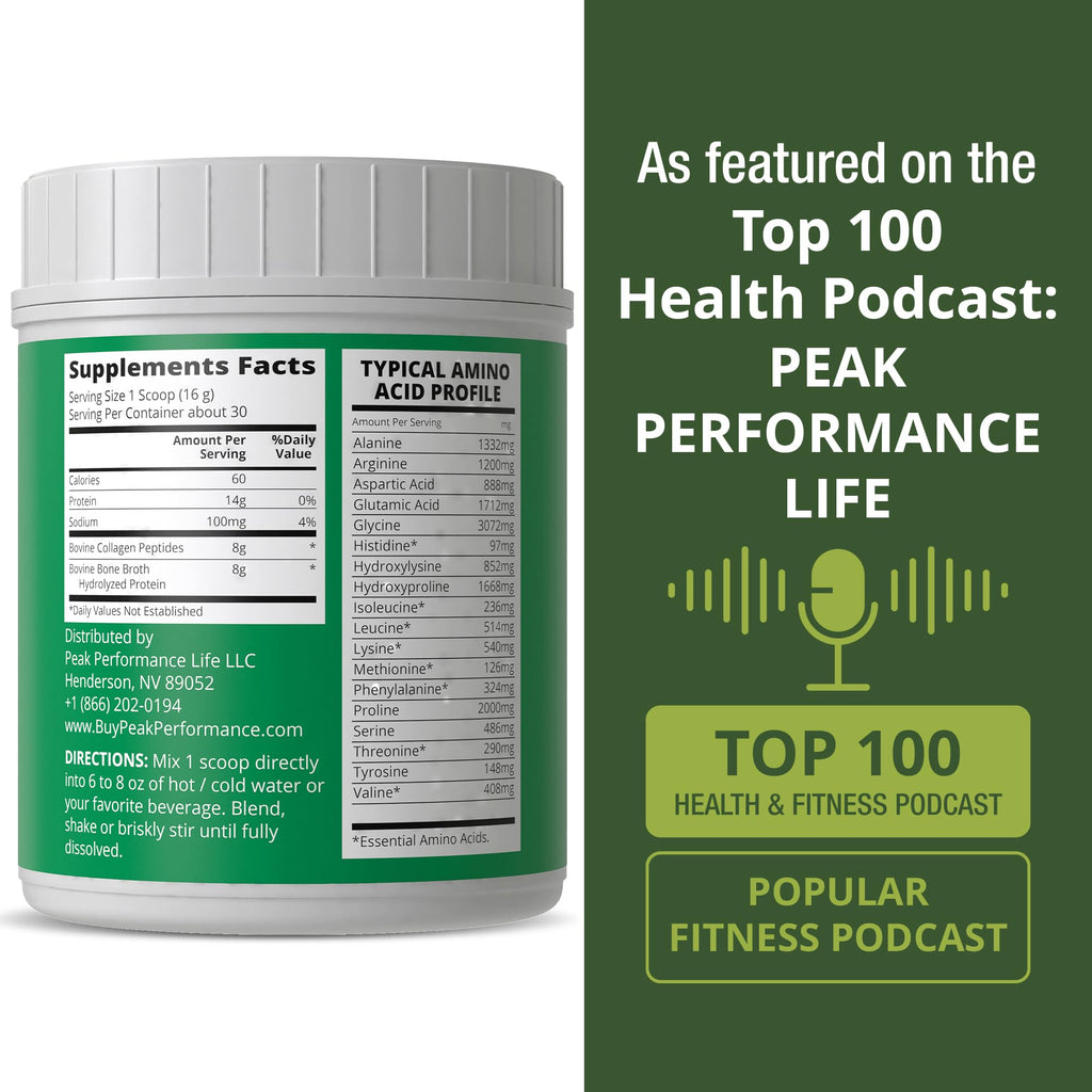 Bone Broth Collagen Protein Peptides Powder M572389
