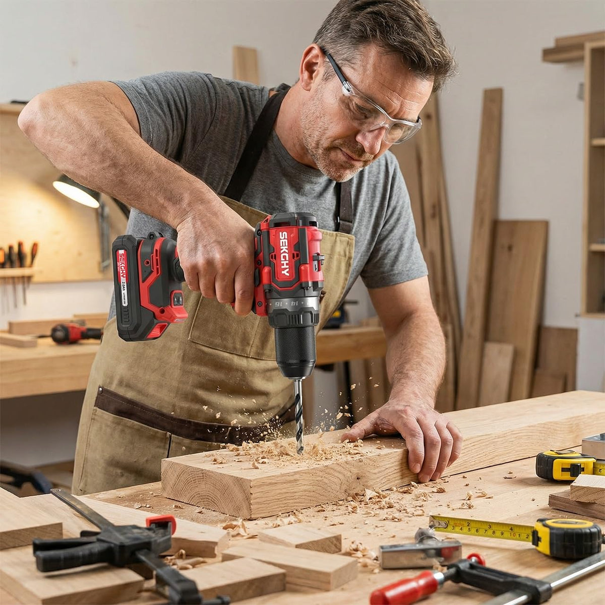 20V Cordless Drill Driver Kit with 2 Batteries U3918