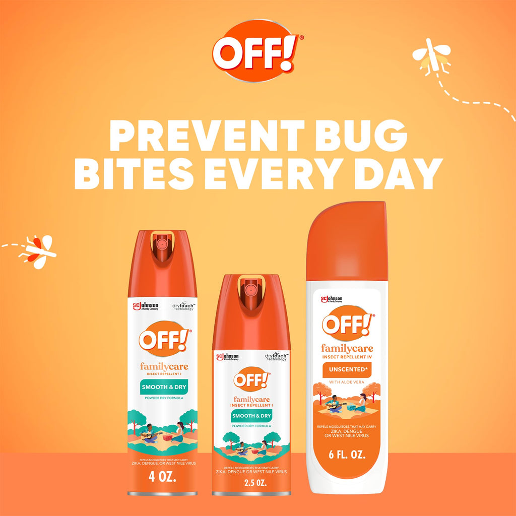 Insect & Mosquito Repellent Bug Spray 4 oz 2-Pack Q389