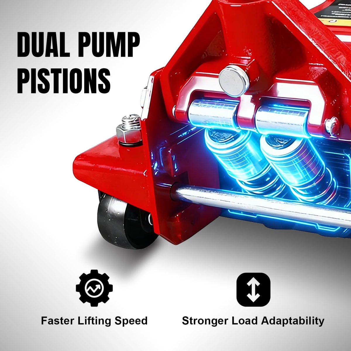 4 Ton Hydraulic Low Profile Floor Jack H803