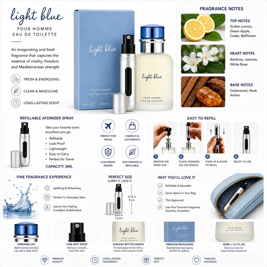 Light Blue 4.2 oz Eau De Toilette Spray V234