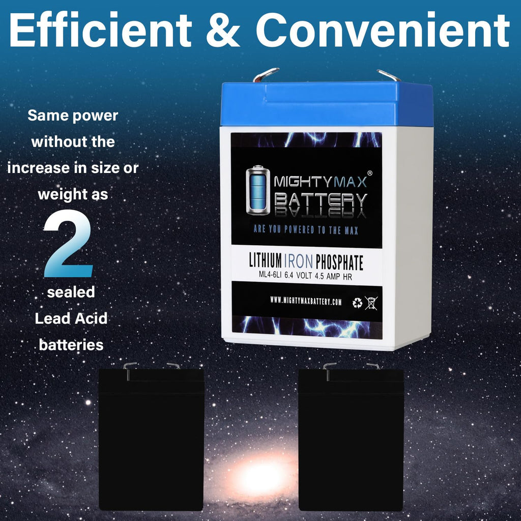 6V 4.5AH Lithium Replacement Battery E648