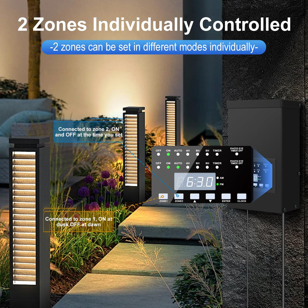 200W Low Voltage Landscape Lighting Transformer S956406