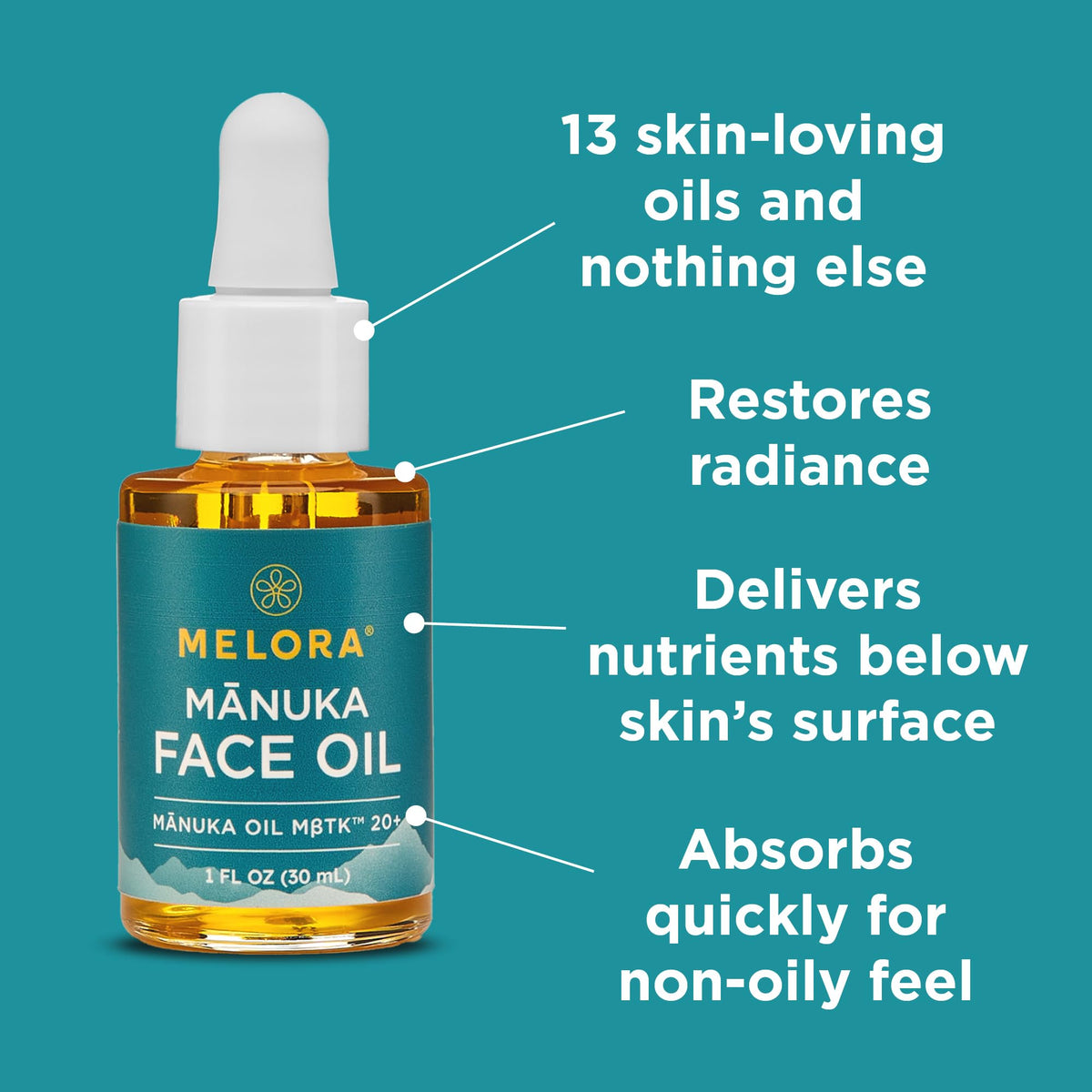 Manuka Honey Moisturizing Face Cream and Face Oil Bundle 1.7 oz W432