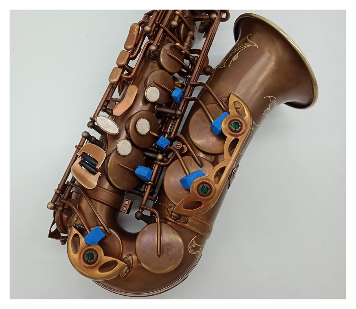 Antique Copper E-Flat Alto Saxophone H2461