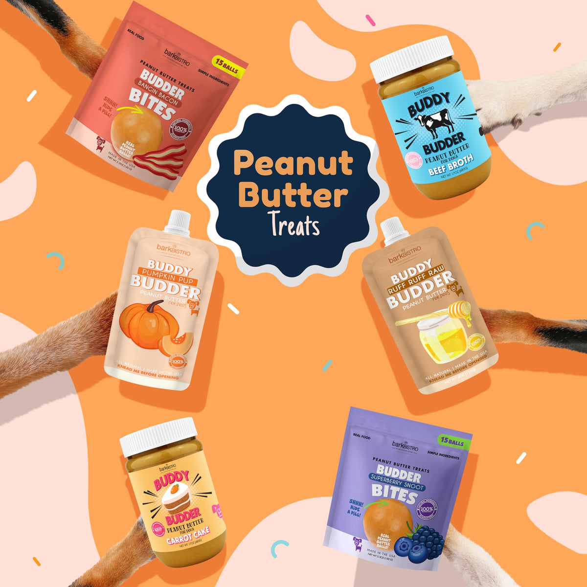 100% Natural Peanut Butter Dog Treat (17oz) Z571329