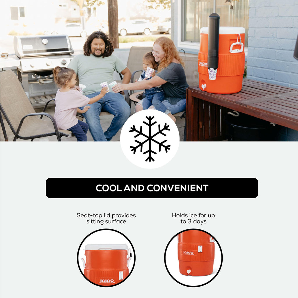 Insulated Beverage Dispenser with Spout W618802