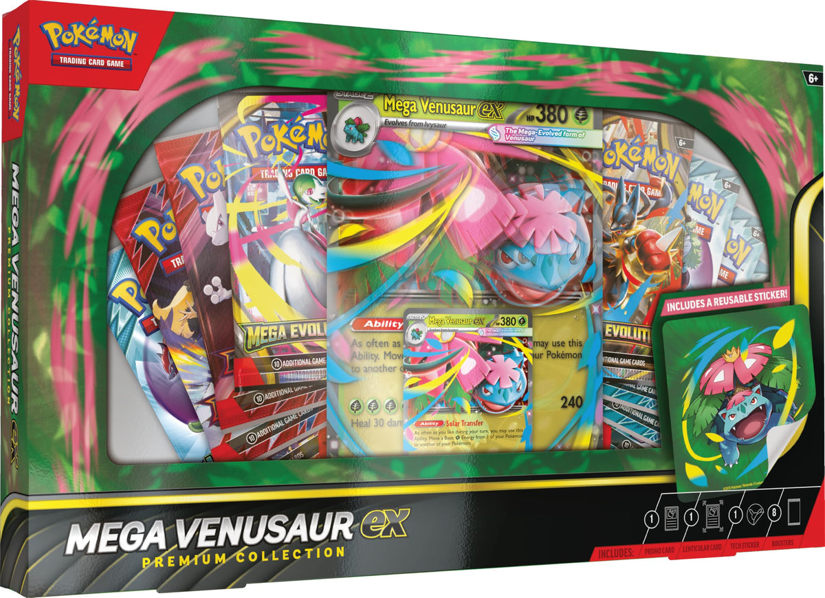 Pokémon TCG Mega Venusaur ex Premium Collection Box W9086