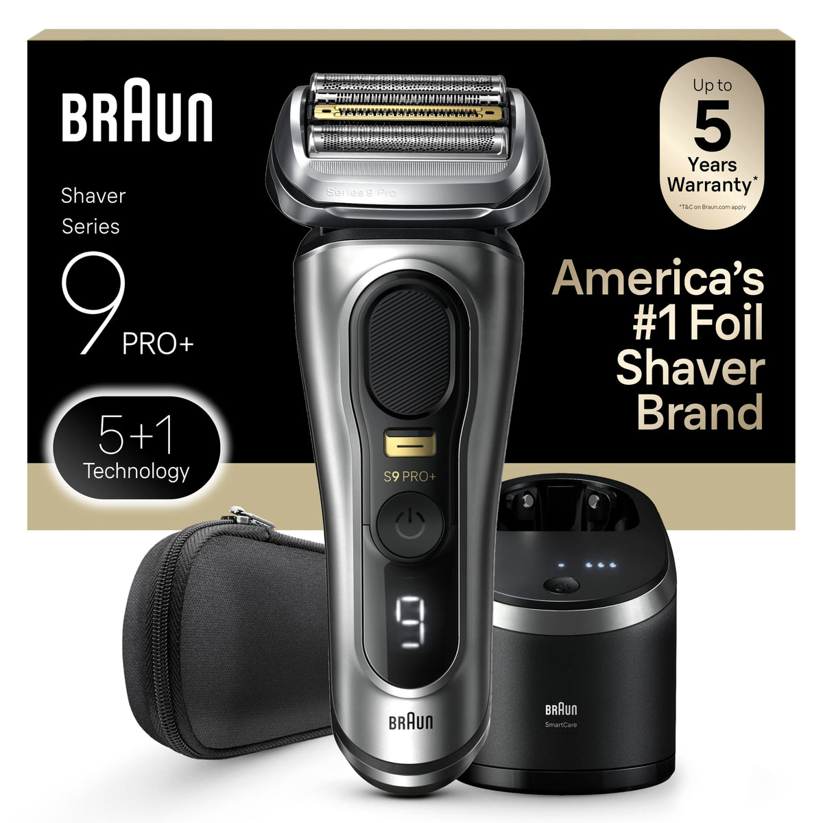 Electric Razor with 5 Shave Elements and Trimmer N6865