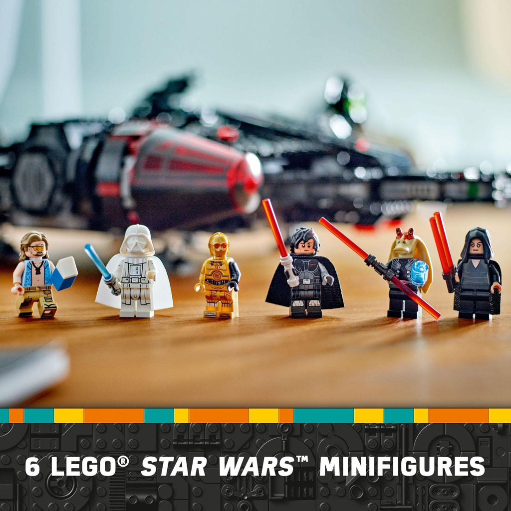 Buildable Starship Toy Set with 6 Minifigures N4464