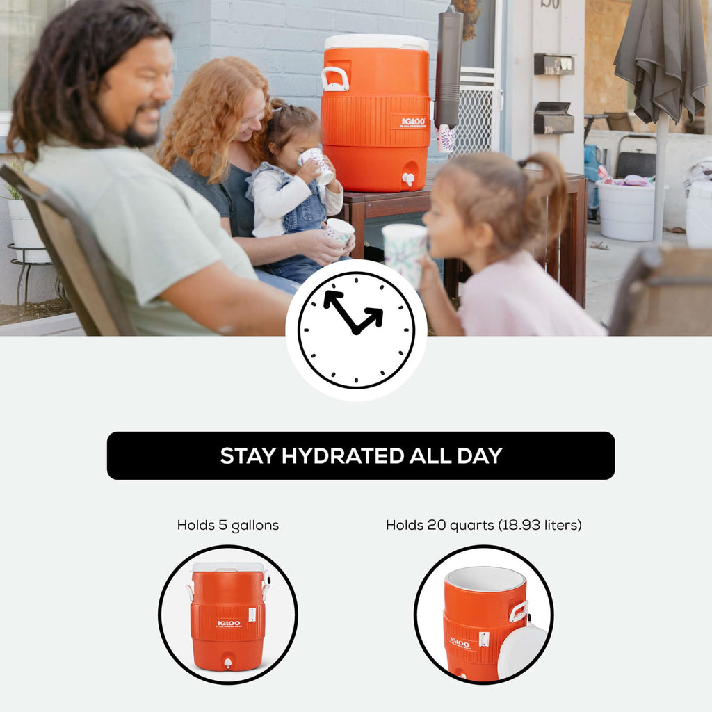 Insulated Beverage Dispenser with Spout W618802
