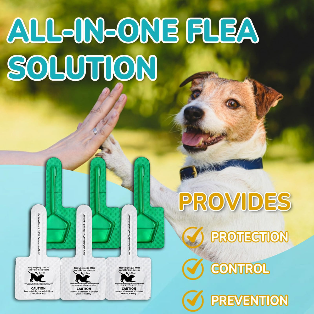 Flea and Tick Prevention for Medium Dogs F9586